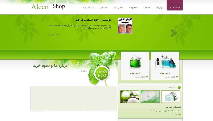 طراحی وب سایت