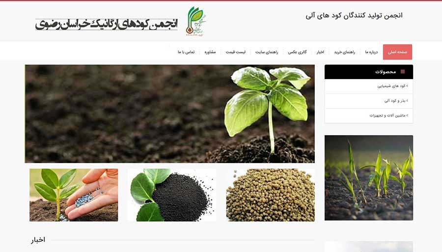 طراحی وب سایت